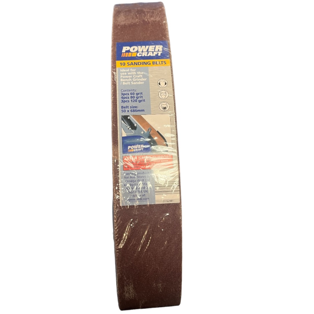Power Craft Sanding Belts Own4Less